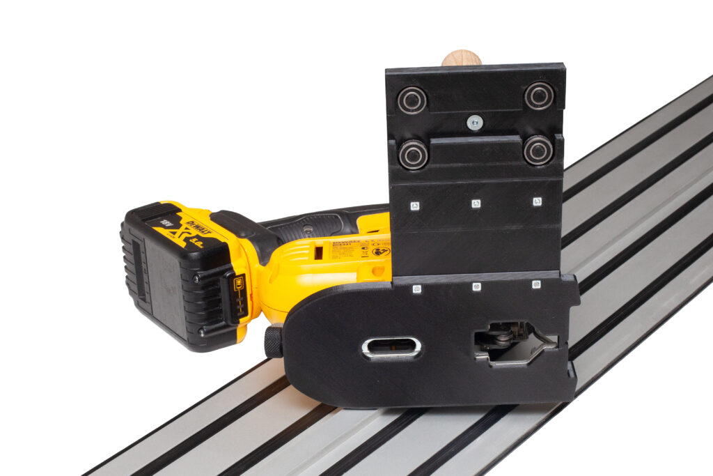 Adapter wyrzynarka DeWalt precyzyjne cięcie po szynie